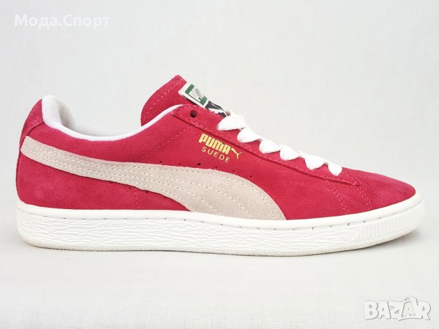 Puma Suede Classic Geranium Дамски Маратонки Пума Спортни Обувки Кецове Велур Кожа 38 24см, снимка 3 - Маратонки - 38729190