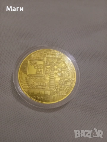 Колекционерска биткойн монета. , снимка 2 - Колекции - 53740652
