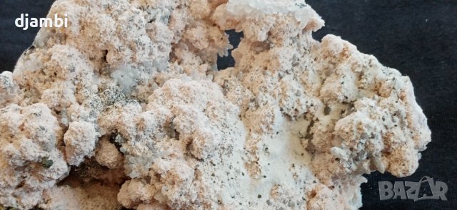 №78, Родохрозит, Родохрозит с кварц, халкопирит и сфалерит,, снимка 3 - Декорация за дома - 40377775