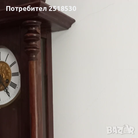 Голям старинен Junghans , снимка 7 - Антикварни и старинни предмети - 51358770