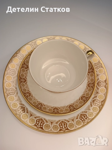 Винтидж порцеланов троен сет