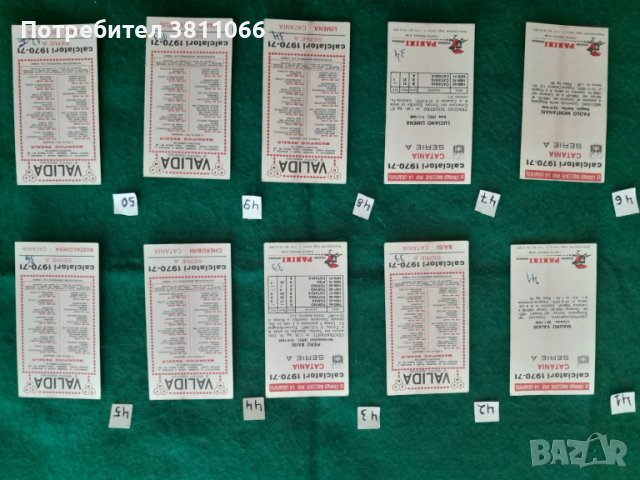 Panini and Valida old stickers/ Стари стикери на Панини и Валида на футболисти -1965-1980г, снимка 12 - Колекции - 44811615