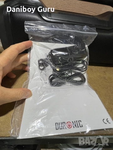 Duronic Boombox BX48, Bluetooth тонколона, IPX5  RGB, снимка 12 - Bluetooth тонколони - 51644907