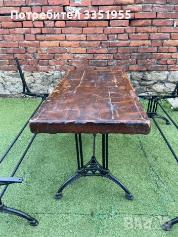 Градински основи за пейки и маса, снимка 1 - Градински мебели, декорация  - 52818503