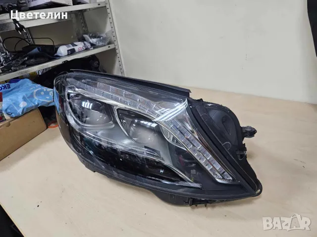 Десен фар Mercedes S W222 desen far мерцедес 222, снимка 5 - Части - 49442609