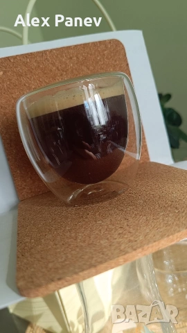 Комплект 6 бр. двойно стенни чаши за кафе , снимка 2 - Чаши - 53025857