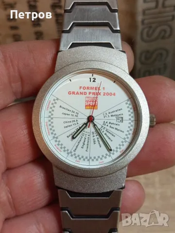 Часовник" Formel 1"Grand Prix 2004, снимка 3 - Мъжки - 49937828