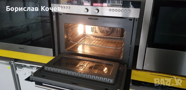 Компактна фурна с вградена микровълнова 2в1 SIEMENS , снимка 10 - Печки, фурни - 53184484