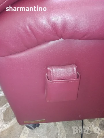 Кожен електрически фотьойл - 290 лв , снимка 8 - Столове - 50711345