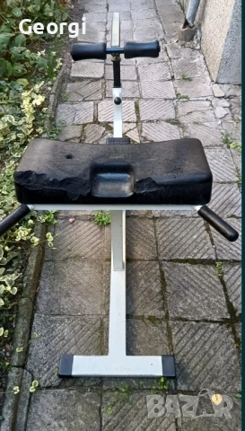 Пейка за гръбна екстензия/хиперекстензия/римски стол/фитнес уред/чугунени гири/Body's Sport, снимка 10 - Фитнес уреди - 51231597