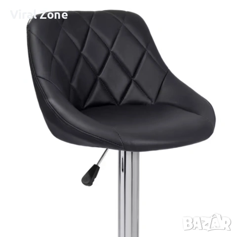 Бар стол с регулируема височина и въртяща функция , снимка 7 - Столове - 53206956