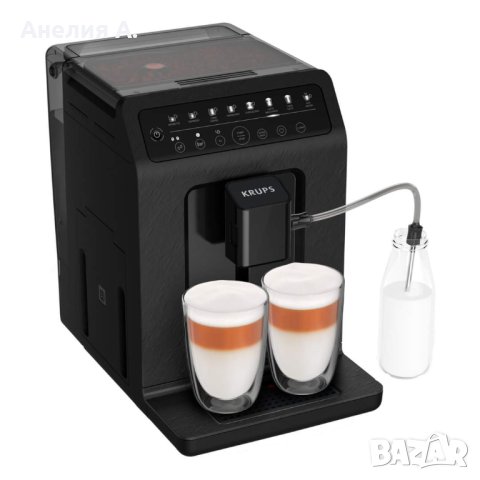 Кафеавтомат Krups Evidence Eco-Design EA897B10, 1450W, Помпа 15 бара, Функция One-Touch-Cappuccino, , снимка 1 - Кафемашини - 41779771