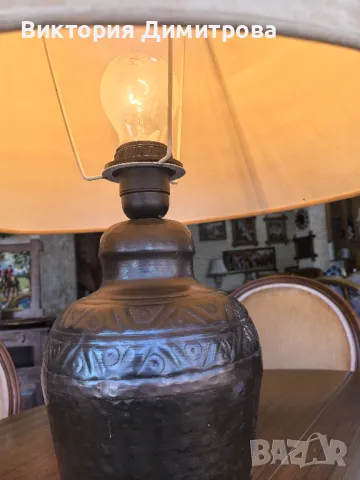 Винтидж настолна лампа, снимка 9 - Настолни лампи - 49220974