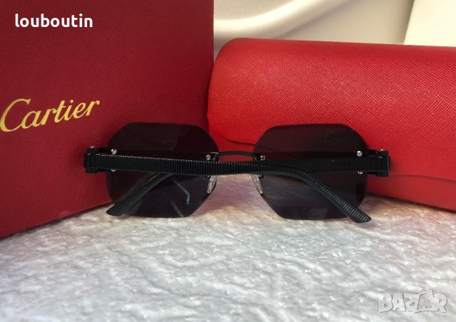 Cartier 2022 дамски слънчеви очила Осмоъгълник с камъни, снимка 6 - Слънчеви и диоптрични очила - 38800153