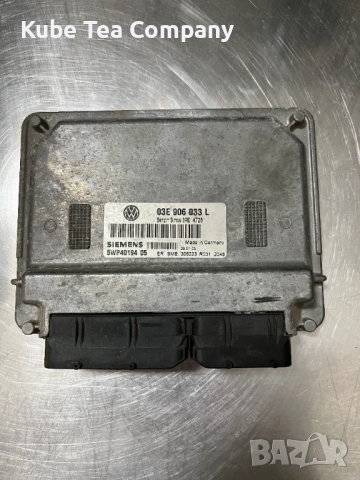 Компютър двигател за Volkswagen Polo Hatchback IV (10.2001 - 12.2005) 1.2 12V, 64 к.с., № 03E906033