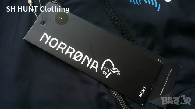 NORRONA Roldal WarmWool1 Jacket 18% Merino Wool размер L горница 18% Мерино Вълна - 1061, снимка 10 - Суичъри - 49535732