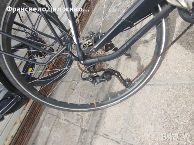 28 цола алуминиев велосипед колело като ново 3 по 10 скорости Shimano deore , снимка 7 - Велосипеди - 56079893