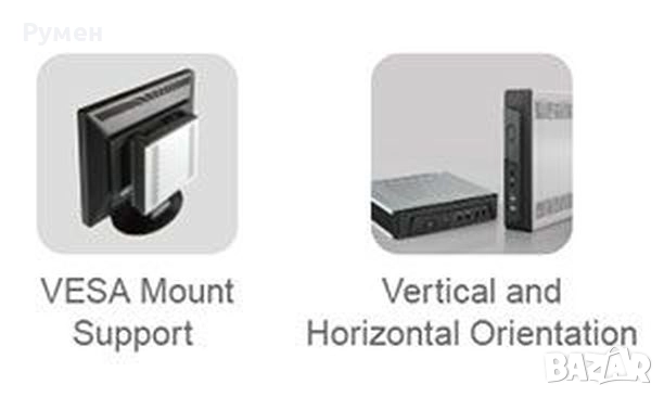 Продавам Настолна мини система Е220 без вентилатор с процесор Intel®, снимка 5 - Работни компютри - 46157200