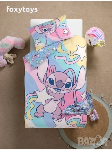 Детско спално бельо Disney Lilo & Stitch Angel, спален комплект