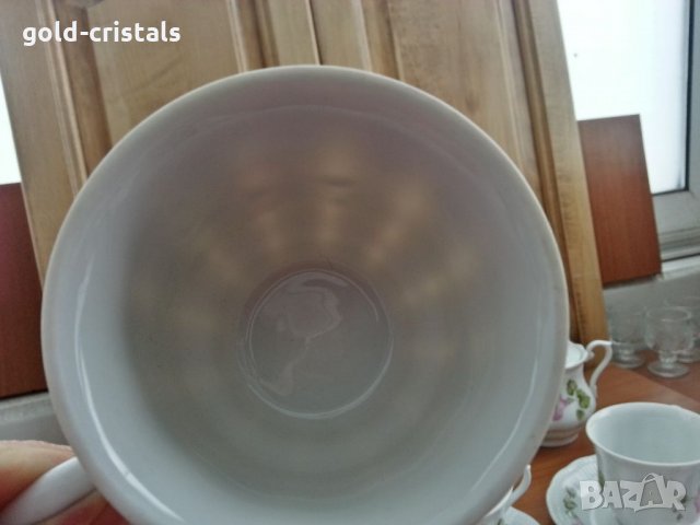 Стар полски порцелан чаши за чай кафе , снимка 14 - Антикварни и старинни предмети - 34488784