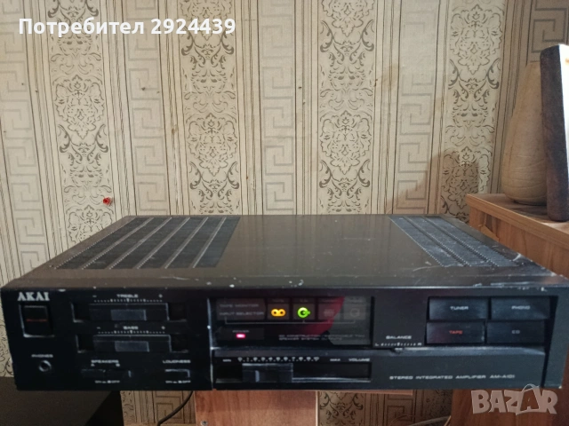 Akai Am-A101, снимка 4 - Ресийвъри, усилватели, смесителни пултове - 53744811