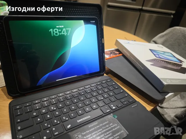 Нов, неизползван калъф с клавиатура и тракпад Dancesoul Combo 3 in 1 (Case + Cover + , снимка 4 - Таблети - 56132347