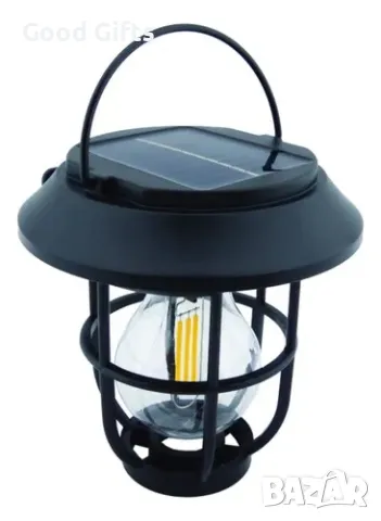 Соларна градинска лампа Фенер, снимка 2 - Соларни лампи - 50208072