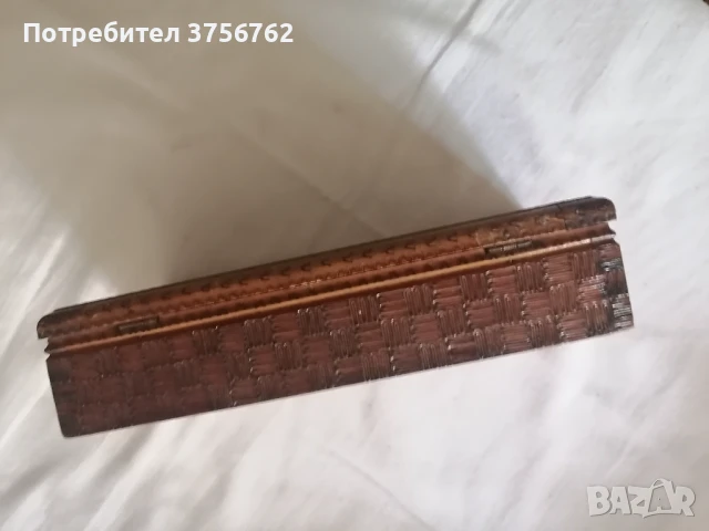 Продавам старинна кутия за цигари, снимка 4 - Антикварни и старинни предмети - 50696919