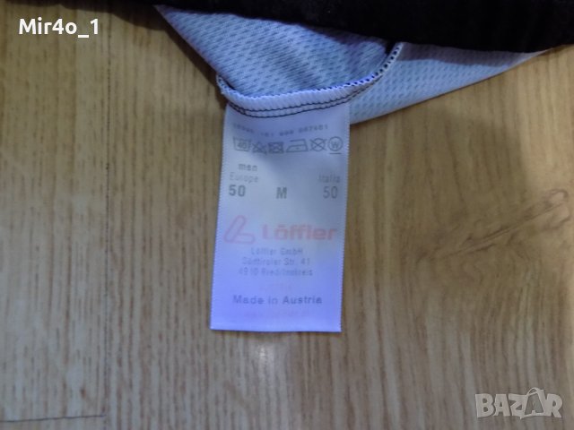 вело джърси loffler тениска елек колоездене шосейно мъжко оригинално M, снимка 8 - Спортни дрехи, екипи - 41805507