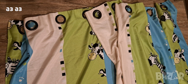 Завеси за детска стая на момче 2 броя , снимка 3 - Спално бельо и завивки - 53702164