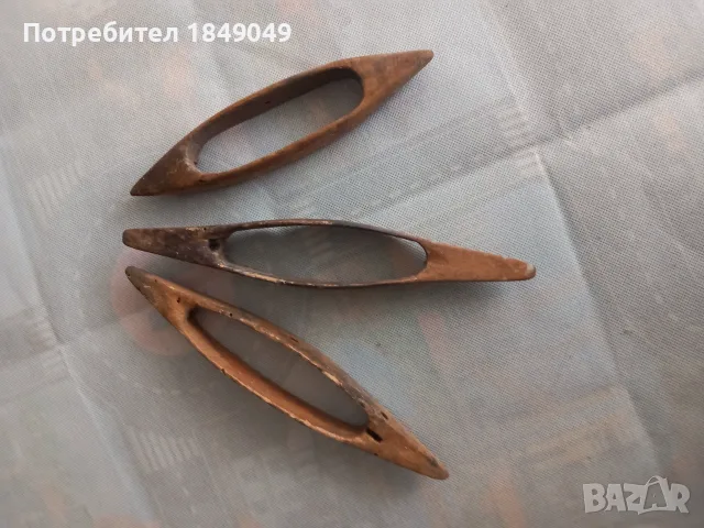 7 вретена и 3 совалки за 10 евро, снимка 3 - Антикварни и старинни предмети - 55923618