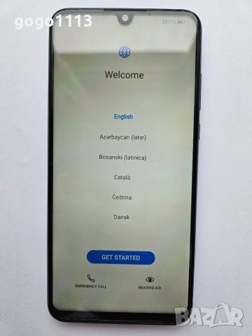 Перфектен Huawei P30 lite, с две SIM карти, неразличим от нов, пълен комплект