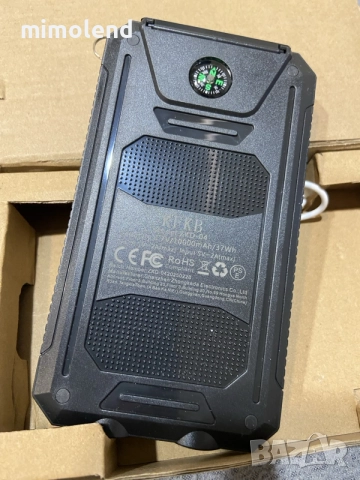 10000mAh слънчева мобилна външна батерия, снимка 6 - Външни батерии - 54661148