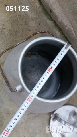 алуминиев гюм за мляко с капак - 20 литра , снимка 6 - Други - 52373228