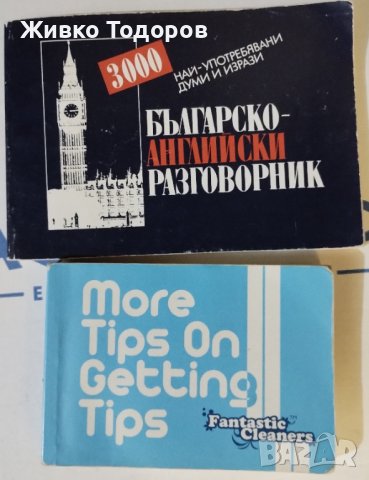 БЪЛГАРСКО - АНГЛИЙСКИ РАЗГОВОРНИЦИ, снимка 3 - Чуждоезиково обучение, речници - 44491450