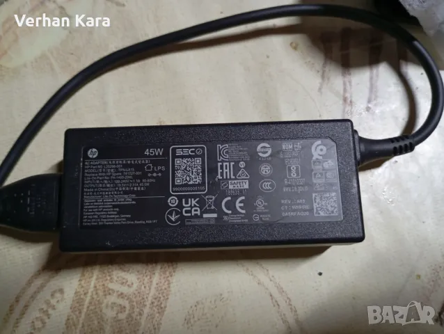 HP adaptör , снимка 2 - Лаптоп аксесоари - 48383364