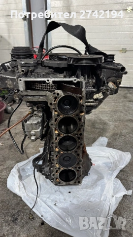 Двигател Mercedes 2.9 turbo diesel, снимка 2 - Части - 53574553