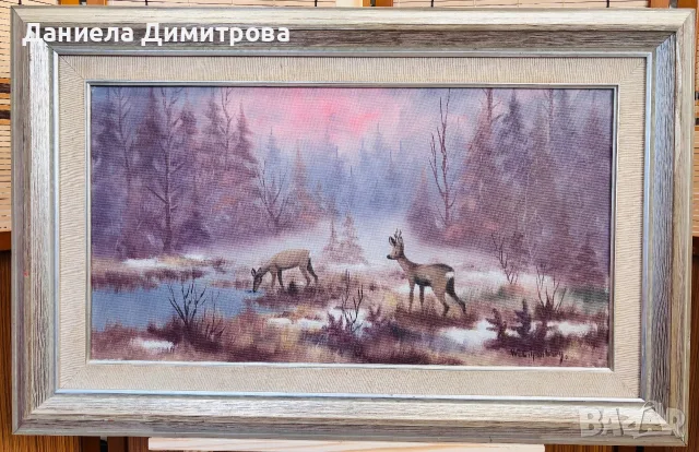 Маслена картина на платно