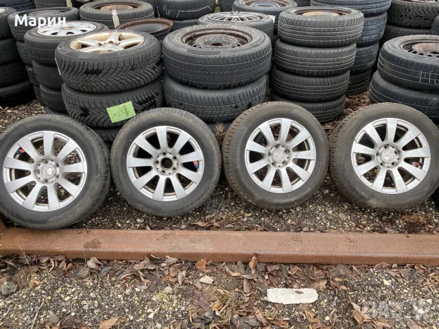 Лети джанти 16 цола Mercedes 5x112, снимка 2 - Гуми и джанти - 48840450
