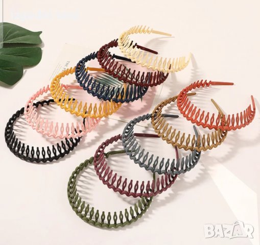 Диадема Зиг -заг със зъбци , снимка 1