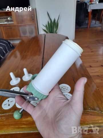 Стар шприц за сладки Универсал, снимка 6 - Антикварни и старинни предмети - 39710538