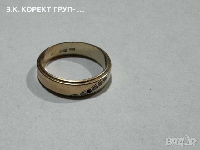 Дамски златен пръстен 14К, снимка 2 - Пръстени - 53023481