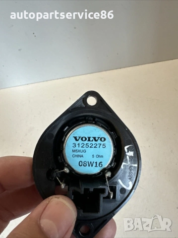 Високоговорител твитър за Volvo C70 Convertible 2.0D (2008) 31252275, снимка 2 - Части - 53774869