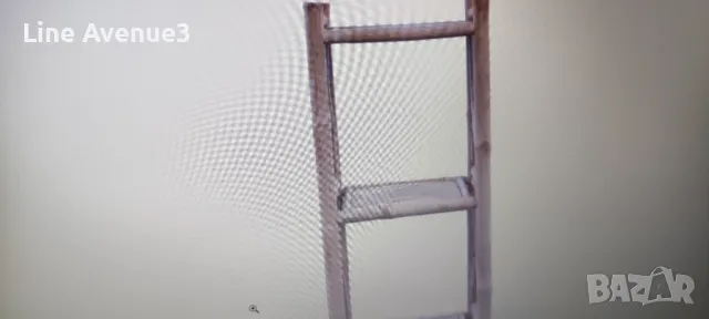  Бамбуков квадратен стелаж, 3 рафта, снимка 2 - Други стоки за дома - 50197203