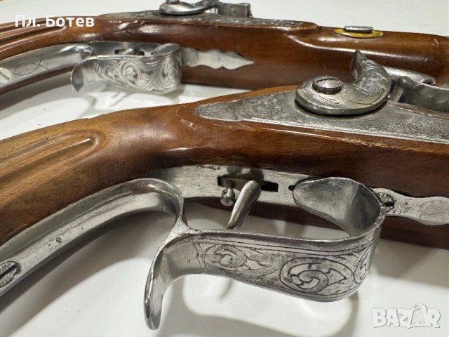 Чифт капсулни пистолети, снимка 6 - Антикварни и старинни предмети - 52457329
