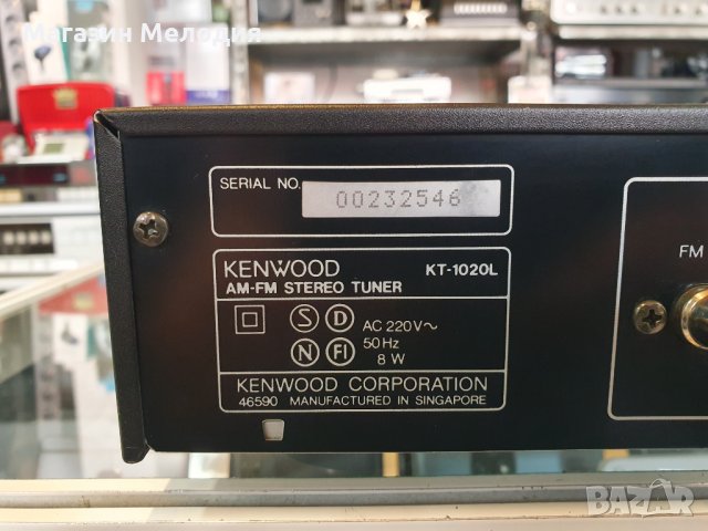 Тунер Kenwood KT-1020L В отлично техническо и визуално състояние., снимка 9 - Декове - 35969629