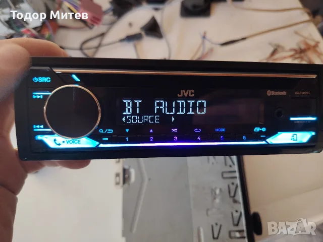 JVC KD - T 922BT, снимка 2 - Аудиосистеми - 56155420