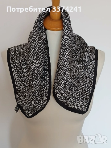 Копринени шалове DKNY 5бр., снимка 7 - Шалове - 53797485