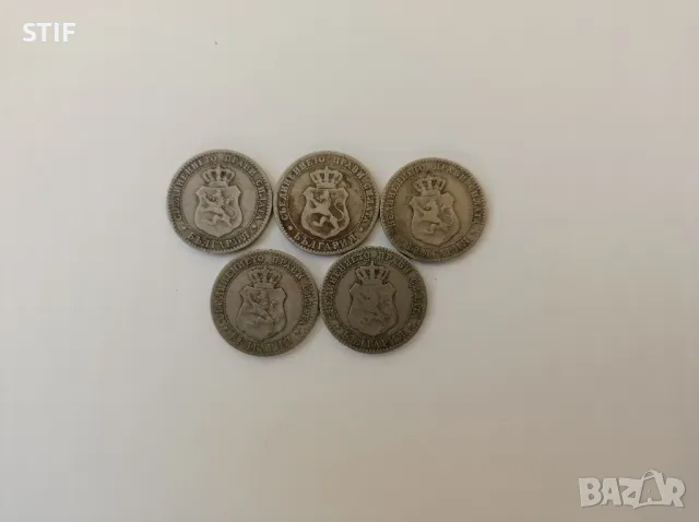 Лот монети 1888 г., снимка 4 - Нумизматика и бонистика - 49550460