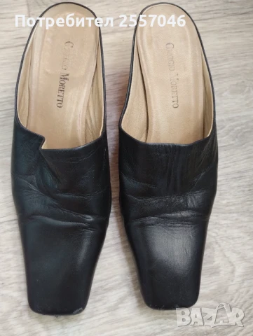 Дамски чехли, естествена кожа, 34 номер 